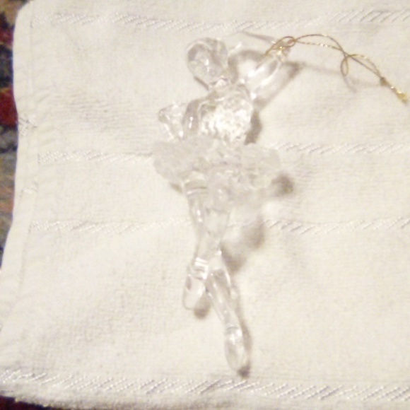 Victorian, Plastic Ballerina, Plastic Dog, Metal Ornament, Glass Candy, 5Pc Set - Picture 2 of 6
